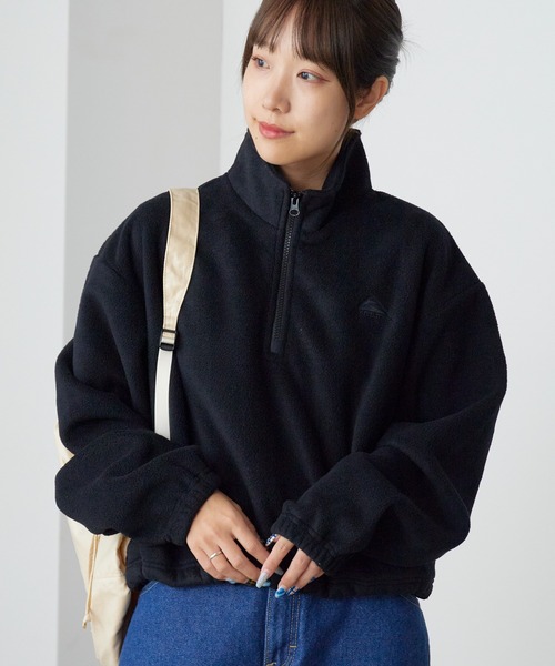 KELTY/ケルティ パフリースクロップドハーフジップ（ブルゾン）｜KELTY