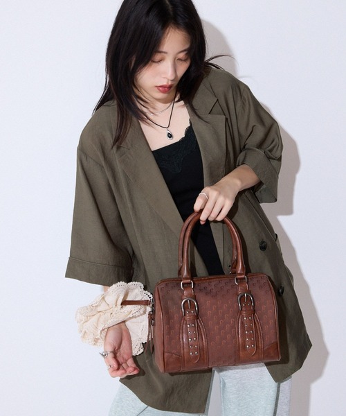 JEANASIS（ジーナシス）の「レーストリムテレコタンク/586048（タンクトップ・レディース・ホワイト/グレー系その他/ブラック・FREE）」の17枚目の写真