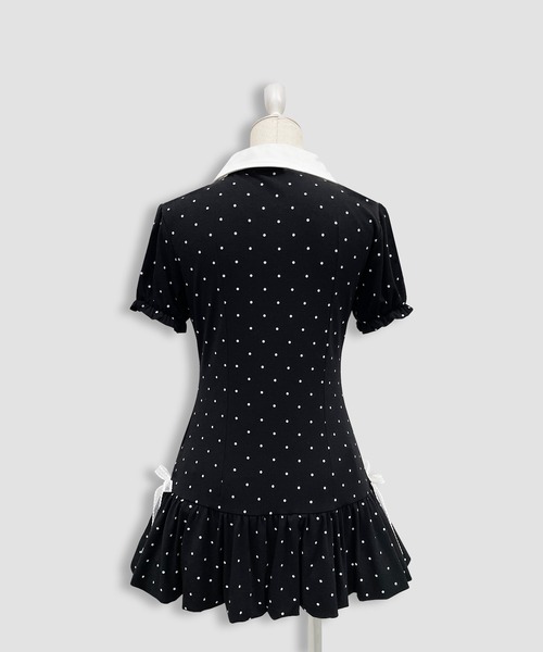 Honey Cinnamon バルーンポロワンピース バルーンポロワンピース（ワンピース）｜Honey Cinnamon（ハニー