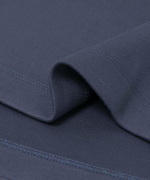 SENSE OF PLACE by URBAN RESEARCH（センスオブプレイスバイアーバンリサーチ）の「『一部WEB限定カラー』シシュウダンボールポンチロングTシャツ（Tシャツ/カットソー・メンズ・ブラック/ライトベージュ/ブラック系その他/ブルー系その他/ホワイト/ホワイト系その他/ダークブラウン・MEDIUM/LARGE）」の12枚目の写真