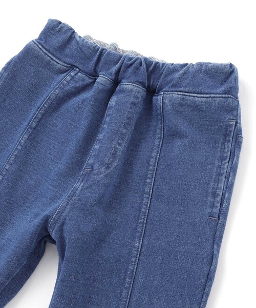 SLAP SLIP（スラップスリップ）の「後ろポケットリボンフレアシルエット9分丈デニムパンツ(80~130cm)（デニムパンツ・キッズ・ネイビー/ブルー・130cm/110cm/120cm/100cm/90cm/80ｃｍ）」の16枚目の写真
