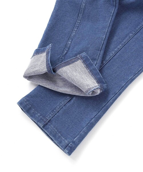 SLAP SLIP（スラップスリップ）の「後ろポケットリボンフレアシルエット9分丈デニムパンツ(80~130cm)（デニムパンツ・キッズ・ネイビー/ブルー・130cm/110cm/120cm/100cm/90cm/80ｃｍ）」の19枚目の写真