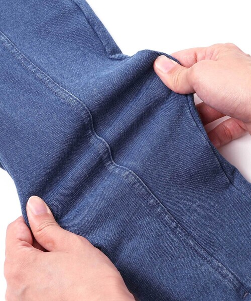 SLAP SLIP（スラップスリップ）の「後ろポケットリボンフレアシルエット9分丈デニムパンツ(80~130cm)（デニムパンツ・キッズ・ネイビー/ブルー・130cm/110cm/120cm/100cm/90cm/80ｃｍ）」の21枚目の写真