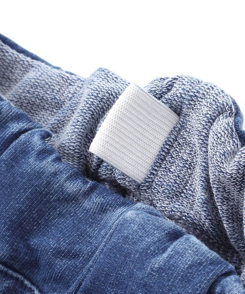 SLAP SLIP（スラップスリップ）の「後ろポケットリボンフレアシルエット9分丈デニムパンツ(80~130cm)（デニムパンツ・キッズ・ネイビー/ブルー・130cm/110cm/120cm/100cm/90cm/80ｃｍ）」の22枚目の写真