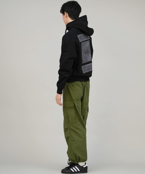 RVCA(ルーカ)の「RVCA/ルーカ THREE BOX RVCA HD パーカー BF042-011(パーカー・メンズ・ブラック/セージグリーン/ホワイト・M/S/L)」の14枚目の写真