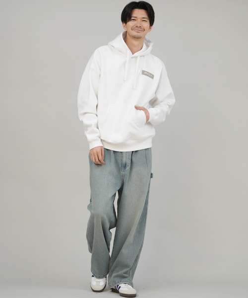 RVCA(ルーカ)の「RVCA/ルーカ THREE BOX RVCA HD パーカー BF042-011(パーカー・メンズ・ブラック/セージグリーン/ホワイト・M/S/L)」の6枚目の写真