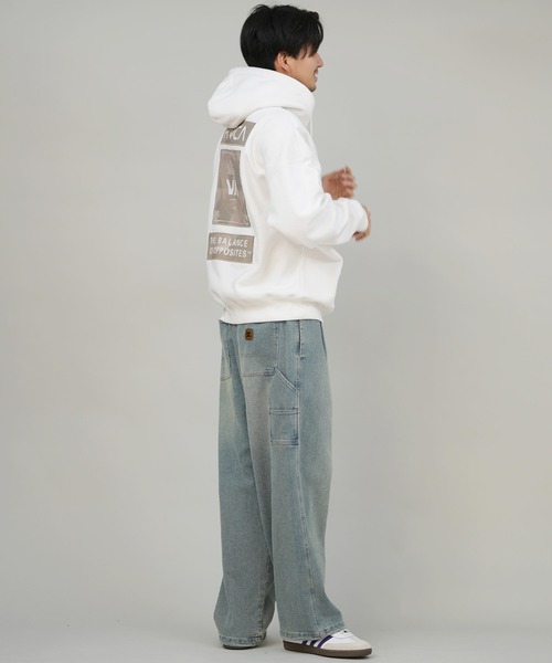 RVCA(ルーカ)の「RVCA/ルーカ THREE BOX RVCA HD パーカー BF042-011(パーカー・メンズ・ブラック/セージグリーン/ホワイト・M/S/L)」の9枚目の写真