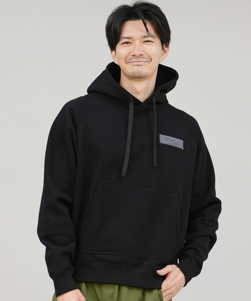 RVCA(ルーカ)の「RVCA/ルーカ THREE BOX RVCA HD パーカー BF042-011(パーカー・メンズ・ブラック/セージグリーン/ホワイト・M/S/L)」の10枚目の写真