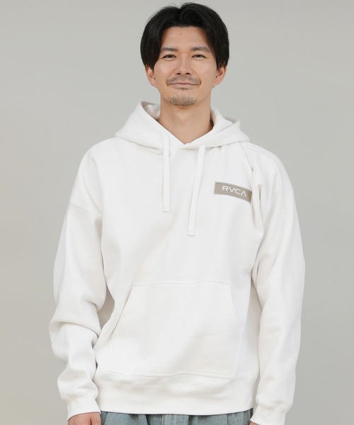 RVCA(ルーカ)の「RVCA/ルーカ THREE BOX RVCA HD パーカー BF042-011(パーカー・メンズ・ブラック/セージグリーン/ホワイト・M/S/L)」の4枚目の写真