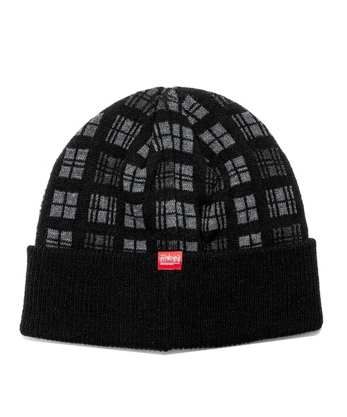 Manhattan Portage/マンハッタンポーテージ ビーニー JAQCUARD CHECK