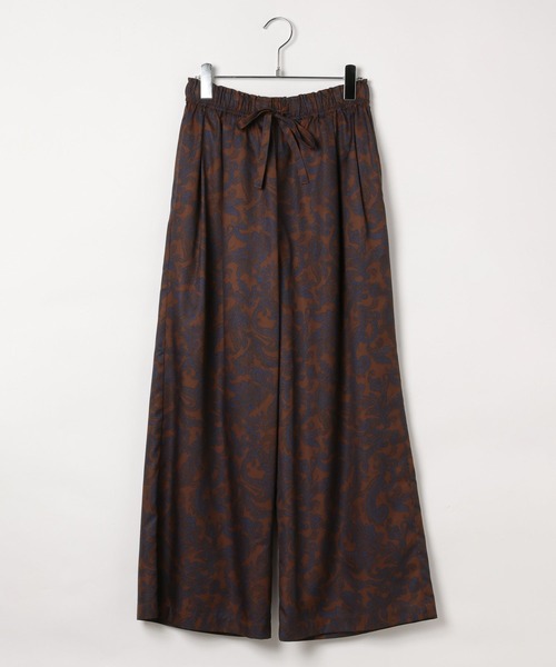 BAYFLOW（ベイフロー）の「アソートプリントイージーパンツ（その他パンツ・レディース・ブラック/イエロー/ボルドー/ライトブラウン・FREE）」の10枚目の写真