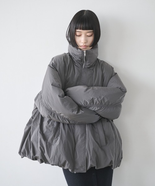セール】ファイバーダウンバルーンジャケット（ダウンジャケット