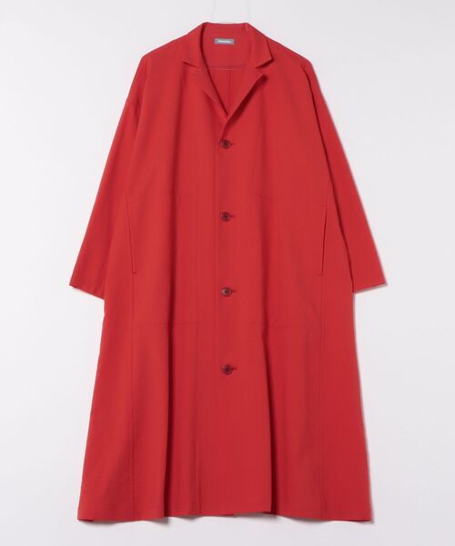 Plantation（プランテーション）の「ECOライト / コート / (O)（その他アウター・レディース・ライトグレー/レッド・X-LARGE/M size）」の2枚目の写真