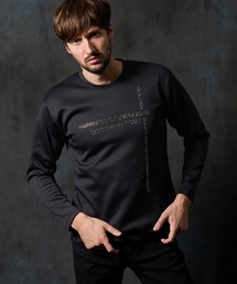 HIDEAWAYS NICOLE | 【WEB限定】メタルジェルプリントクルーネックプルオーバー(Tシャツ/カットソー)