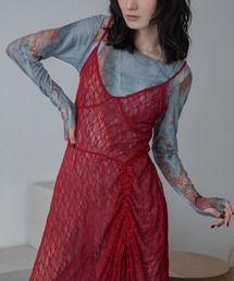 VACANCY | ドロストアシメレースキャミワンピース(ワンピース)