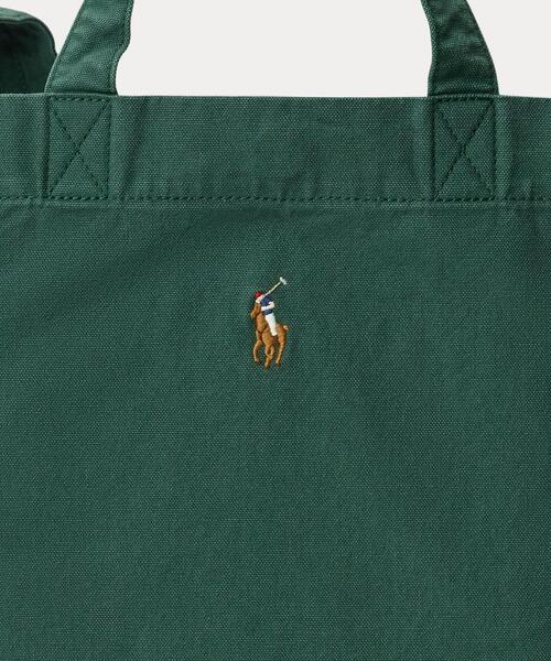 キャンバス ショッパー トート（トートバッグ）｜POLO RALPH