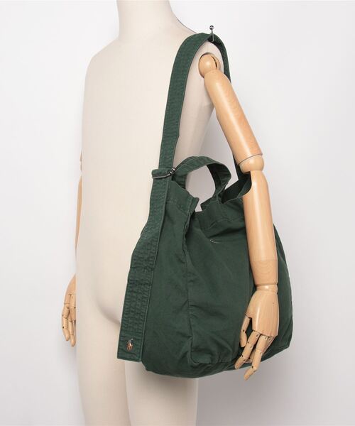 キャンバス ショッパー トート（トートバッグ）｜POLO RALPH
