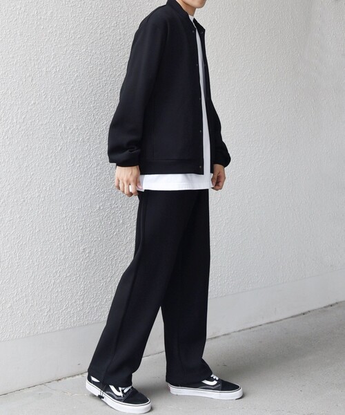 SHIPS any（シップス エニィ）の「SHIPS any: クリア ダンボール スナップ ボタン カーディガン (セットアップ対応)◇（カーディガン/ボレロ・メンズ・ブラック/チャコールグレー/ネイビー・SMALL/MEDIUM/LARGE/X-LARGE）」の5枚目の写真