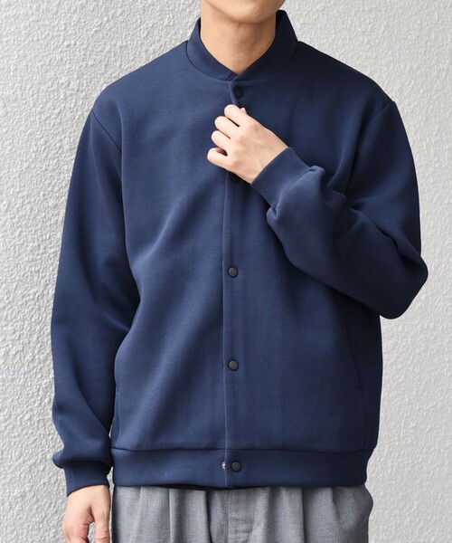 SHIPS any（シップス エニィ）の「SHIPS any: クリア ダンボール スナップ ボタン カーディガン (セットアップ対応)◇（カーディガン/ボレロ・メンズ・ブラック/チャコールグレー/ネイビー・SMALL/MEDIUM/LARGE/X-LARGE）」の11枚目の写真