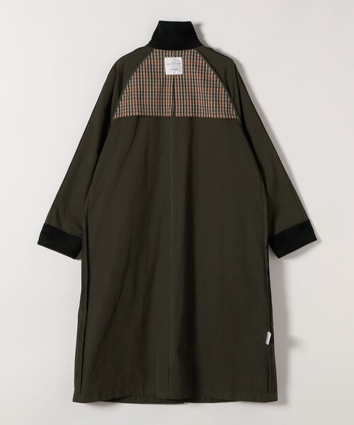 セール】SHIPS any: ステンカラー Aライン ロング コート（ステン