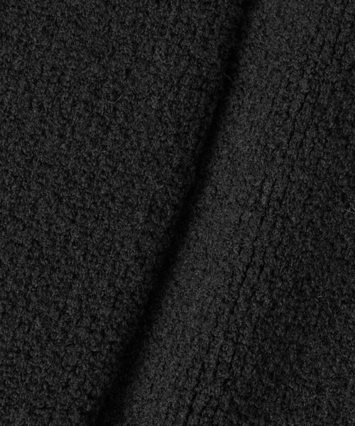 ANAYI（アナイ）の「ウールブークレブルゾン カーディガン（カーディガン/ボレロ・レディース・ブラック/ベージュ/オフホワイト/トップグレー・38/36）」の11枚目の写真