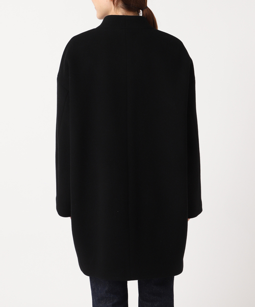 ジャーナルスタンダードレサージュ コクーンコート □SUPER140S/GIOLICA コクーンコート2（ノーカラーコート