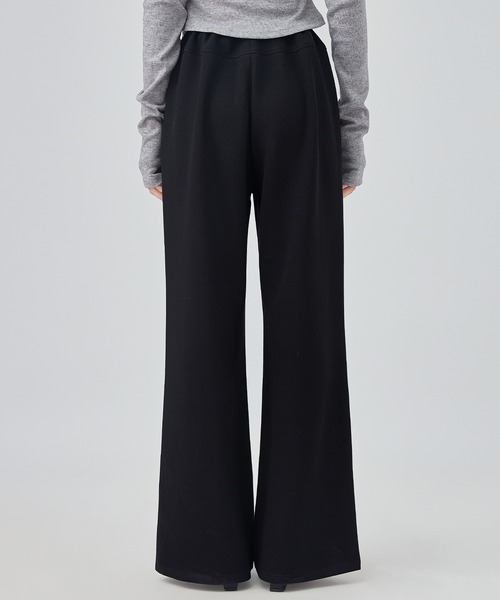SUWDEE(スーディー)の「straight sweat pants(スウェットパンツ・レディース・ダークグレー/ブラック/グレー・FREE)」の7枚目の写真