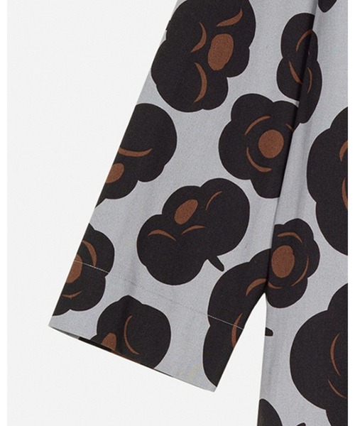 marimekko（マリメッコ）の「Maaria Tumma / shirt（シャツ/ブラウス・レディース・ライトグレー・36/38/34/40）」の9枚目の写真