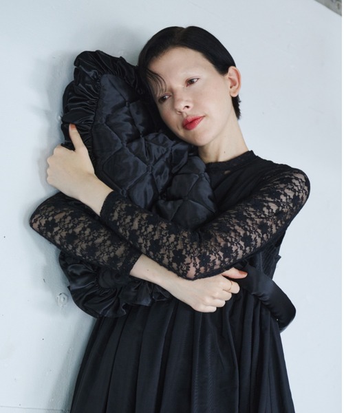 PERNA（ペルナ）の「まくらキルティングショルダーバッグ（ショルダーバッグ・レディース・ブラック/ホワイト・FREE）」の22枚目の写真