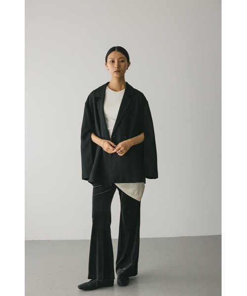 STYLEMIXER（スタイルミキサー）の「ボクシーダブルテーラードジャケット（テーラードジャケット・レディース・ブラウン/ブラック/グレー・FREE）」の4枚目の写真