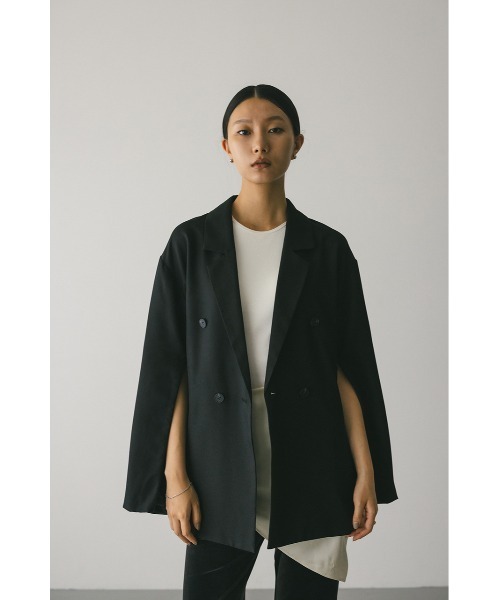 セール】ボクシーダブルテーラードジャケット（テーラードジャケット