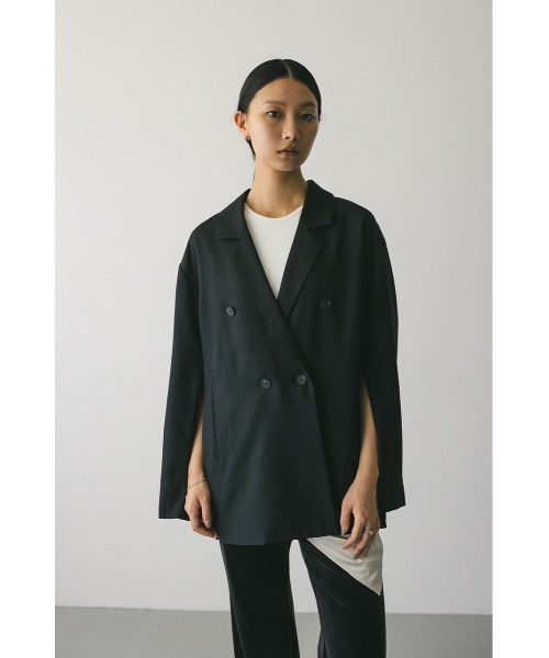 ボクシーダブルテーラードジャケット（テーラードジャケット