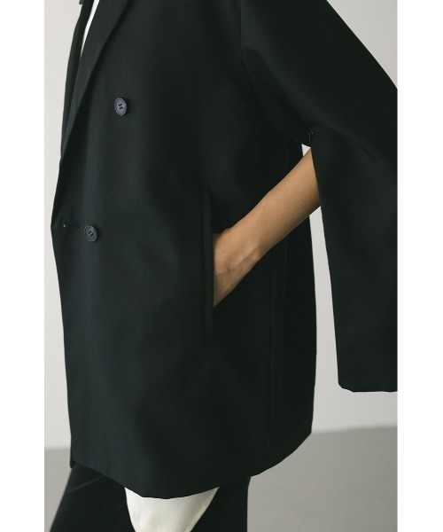 STYLEMIXER（スタイルミキサー）の「ボクシーダブルテーラードジャケット（テーラードジャケット・レディース・ブラウン/ブラック/グレー・FREE）」の11枚目の写真