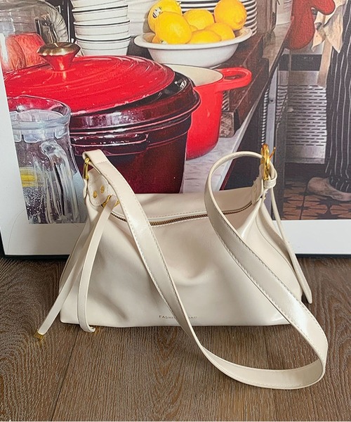 セール】ソフトPUレザーショルダーバッグ（ショルダーバッグ）｜LA