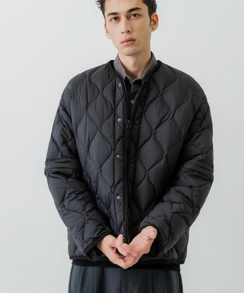 TAION（タイオン）の「『別注』TAION×URBAN RESEARCH MILITALY DOWN（ダウンジャケット/コート・メンズ・チャコールグレー/ブラック・MEDIUM/LARGE）」の3枚目の写真