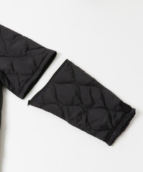 TAION（タイオン）の「『別注』TAION×URBAN RESEARCH MILITALY DOWN（ダウンジャケット/コート・メンズ・チャコールグレー/ブラック・MEDIUM/LARGE）」の11枚目の写真