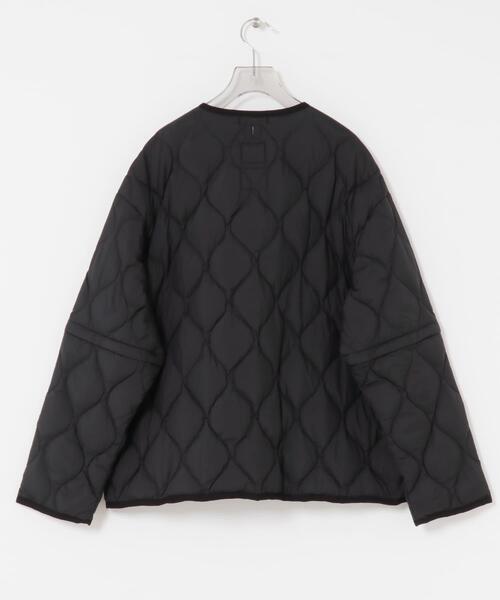 TAION（タイオン）の「『別注』TAION×URBAN RESEARCH MILITALY DOWN（ダウンジャケット/コート・メンズ・チャコールグレー/ブラック・MEDIUM/LARGE）」の13枚目の写真