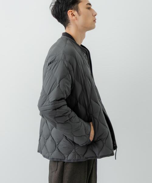 TAION（タイオン）の「『別注』TAION×URBAN RESEARCH MILITALY DOWN（ダウンジャケット/コート・メンズ・チャコールグレー/ブラック・MEDIUM/LARGE）」の22枚目の写真