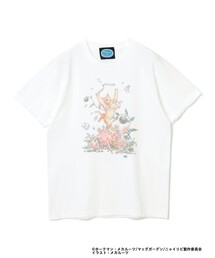 【COLLABORATION】ニャイト・オブ・ザ・リビングキャット / 描き下ろしTシャツ 旅行 レイヤード 洗濯可能 主役トップス ライブ