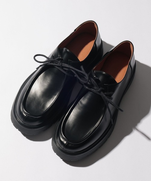 RAGEBLUE(レイジブルー)の「ラバーソール/シンセティックレザーシューズ(ドレスシューズ・メンズ・ブラック系その他/ブラック/ブラック系その他2・LARGE/SMALL/MEDIUM)」の3枚目の写真