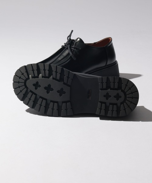 RAGEBLUE(レイジブルー)の「ラバーソール/シンセティックレザーシューズ(ドレスシューズ・メンズ・ブラック系その他/ブラック/ブラック系その他2・LARGE/SMALL/MEDIUM)」の12枚目の写真