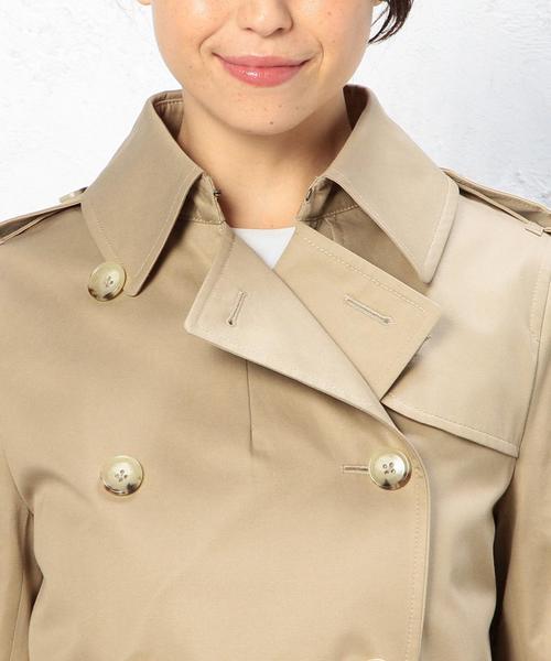 green label relaxing（グリーンレーベルリラクシング）の「◆CR C GABA トレンチコート ライナー◆（トレンチコート・レディース・ベージュ・40/36/34/38/44/42）」の6枚目の写真