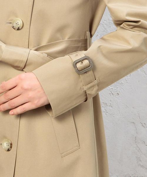 green label relaxing（グリーンレーベルリラクシング）の「◆CR C GABA トレンチコート ライナー◆（トレンチコート・レディース・ベージュ・40/36/34/38/44/42）」の8枚目の写真