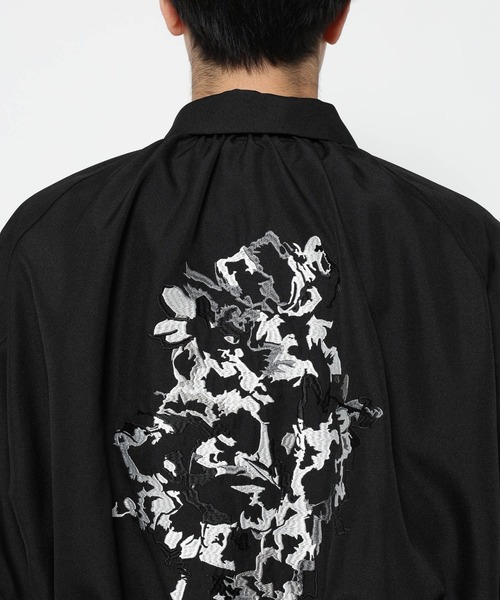 HARE(ハレ)の「シシュウバルーンブルゾン(HARE)(ブルゾン・メンズ・ブラック・SMALL/MEDIUM)」の15枚目の写真