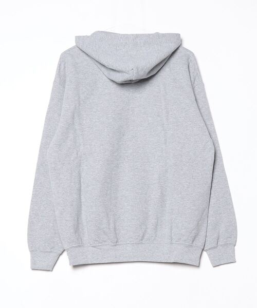 THRIFTY LOOK(スリフティールック)の「THRIFTY LOOK / スリフティールック THRIFTY "KFC COLLEGIATE" HOODIE ケンタッキー ユーズド加工 企業ロゴ プルオーバーパーカー(パーカー・メンズ・グレー・MEDIUM/LARGE/X-LARGE/XX-LARGE)」の8枚目の写真