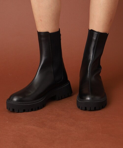 Dhyana（ディアーナ）の「Dhyana．（ディアナドット） バックファスナー チェルシーブーツ（ブーツ・レディース・ブラック・55/75/65）」の11枚目の写真