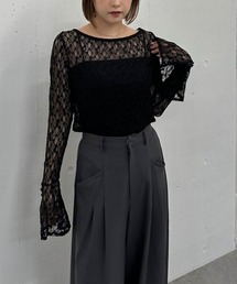 archives | カットレースフレアスリーブＴＯＰＳ(Tシャツ/カットソー)