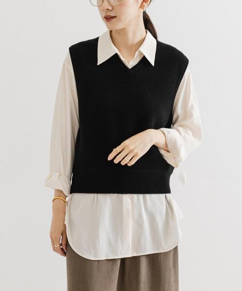 HEINERS ニットベスト SENSE OF PLACE by URBAN RESEARCH（センスオブプレイスバイ