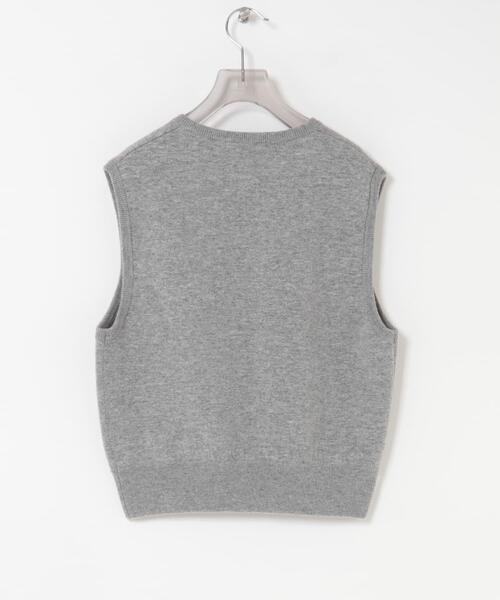 セール】ウールカシミヤVネックニットベスト（ニット/セーター