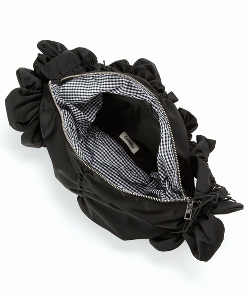 Casselini(キャセリーニ)の「Casselini(キャセリーニ) 2WAY blooming bag(ショルダーバッグ・レディース・ブラック/カーキ/ピンク/ドット/シルバー/ミント・FREE)」の17枚目の写真